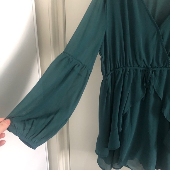 🔥 price drop - Dark Teal/Green dress, New without tags size 16 - Picture 5 of 10